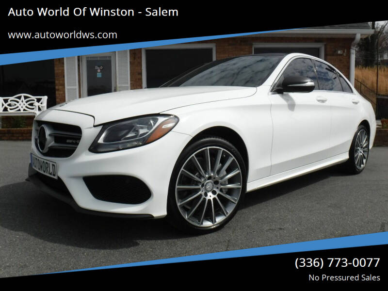 2015 Mercedes-Benz C-Class for sale at Auto World Of Winston - Salem in Winston Salem NC