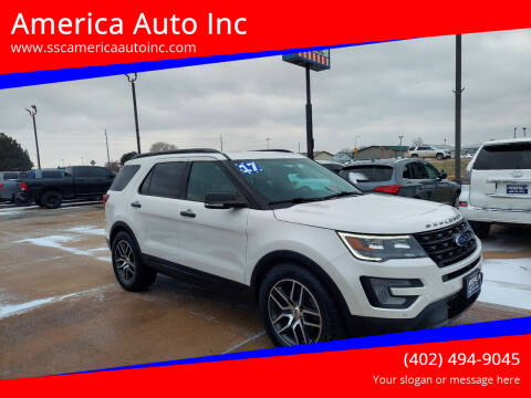 2017 Ford Explorer for sale at America Auto Inc in South Sioux City NE
