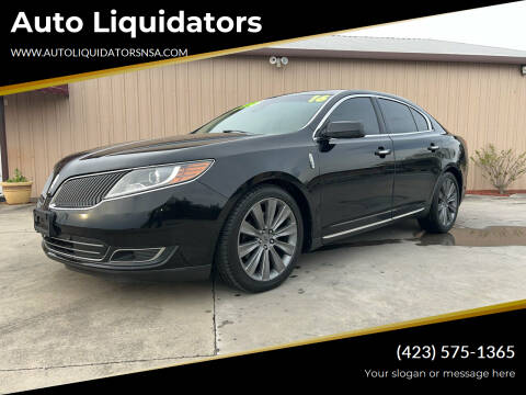 2016 Lincoln MKS for sale at Auto Liquidators in Bluff City TN