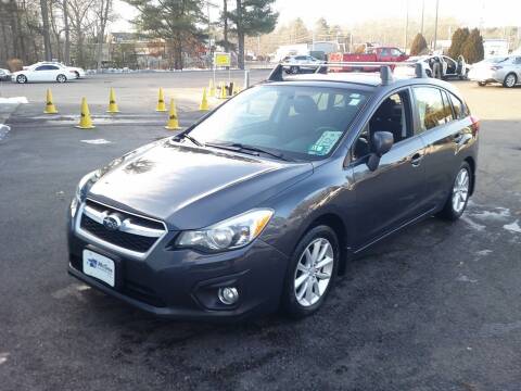 2013 Subaru Impreza for sale at RTE 123 Village Auto Sales Inc. in Attleboro MA
