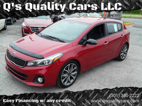 2017 Kia Forte5 for sale at Q's Quality Cars LLC in Capitol Heights MD