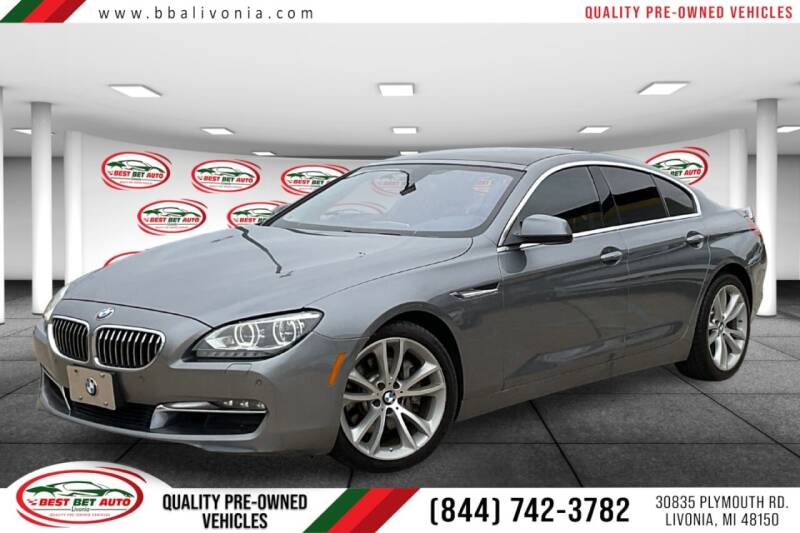 2014 BMW 6 Series for sale at Best Bet Auto in Livonia MI