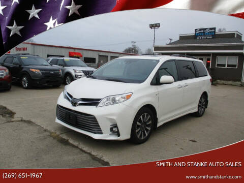 2018 Toyota Sienna for sale at Smith and Stanke Auto Sales in Sturgis MI