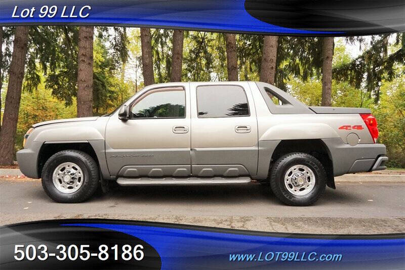 2002 Chevrolet Avalanche for sale at LOT 99 LLC in Milwaukie OR