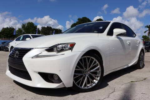 2014 Lexus IS 250 for sale at OCEAN AUTO SALES in Miami FL