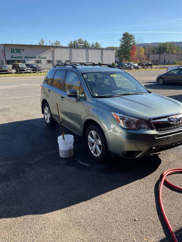 2016 Subaru Forester for sale at Route 102 Auto Sales  and Service - Route 102 Auto Sales and Service in Lee MA