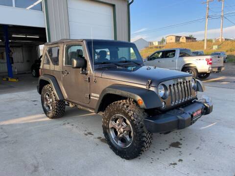 2017 Jeep Wrangler for sale at Northern Car Brokers in Belle Fourche SD