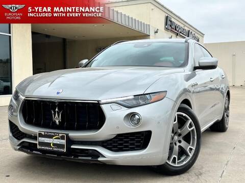 2017 Maserati Levante for sale at European Motors Inc in Plano TX
