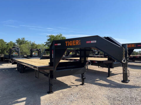 2023 TIGER  - Flatbed Gooseneck Trailer - for sale at LJD Sales in Lampasas TX