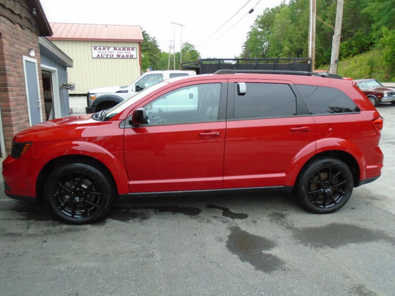 2017 Dodge Journey for sale at East Barre Auto Sales, LLC in East Barre VT