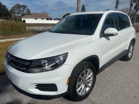 2017 Volkswagen Tiguan for sale at CLEAR SKY AUTO GROUP LLC in Land O Lakes FL