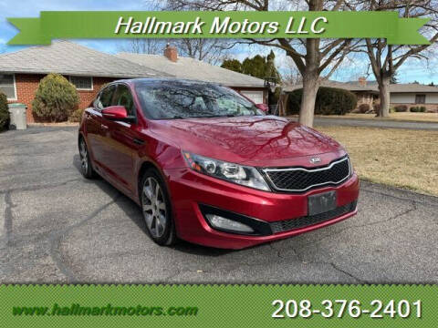 2013 Kia Optima for sale at HALLMARK MOTORS LLC in Boise ID