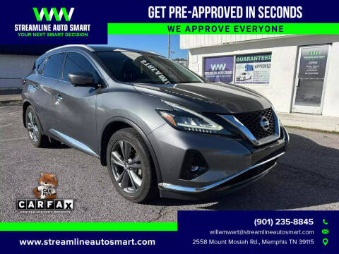 2019 Nissan Murano for sale at Streamline Auto Smart in Memphis TN