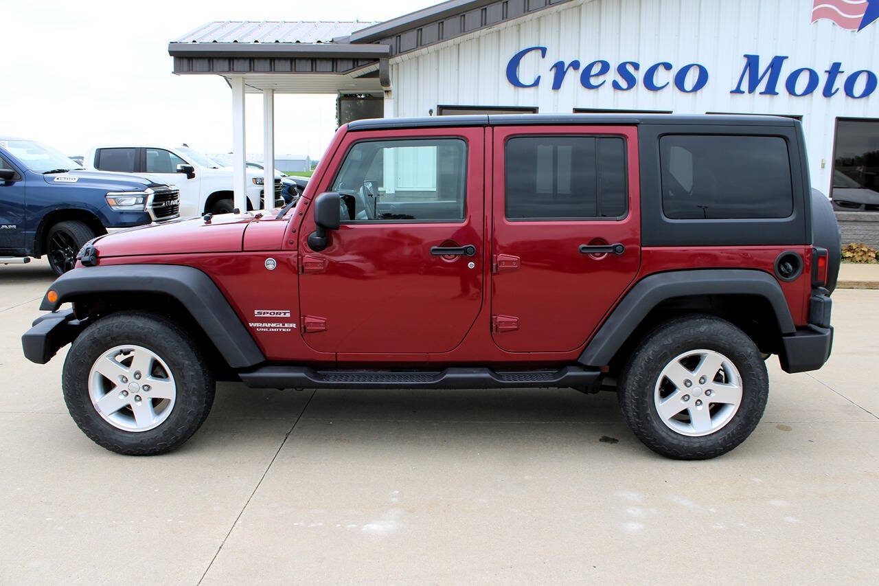 2011 Jeep Wrangler Unlimited for sale at Cresco Motor Company in Cresco, IA