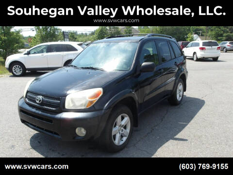 2004 Toyota RAV4 for sale at Souhegan Valley Wholesale, LLC. in Milford NH