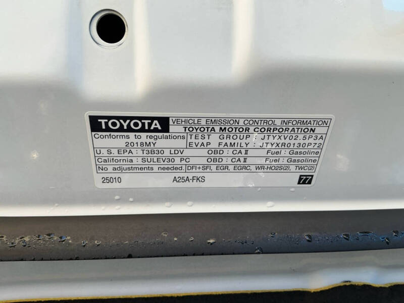 2018 Toyota Camry LE