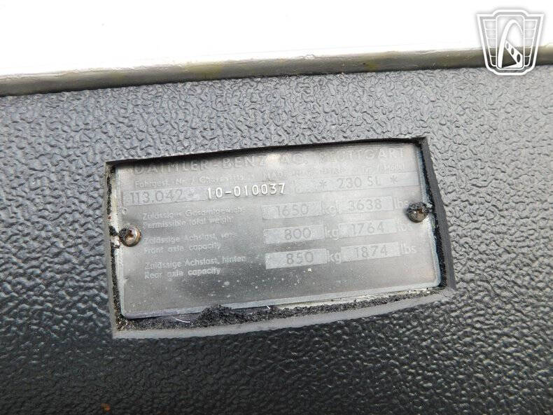 1965 Mercedes-Benz SL-Class