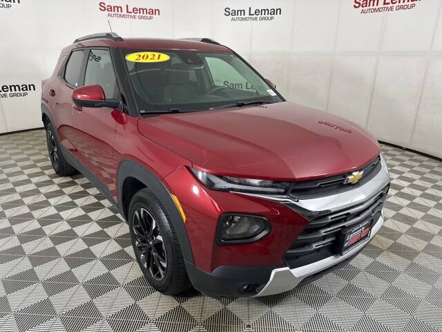 Used 2021 Chevrolet Trailblazer LT with VIN KL79MPSL4MB145853 for sale in Bloomington, IL