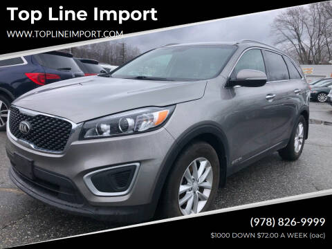 2018 Kia Sorento for sale at Top Line Import of Methuen in Methuen MA