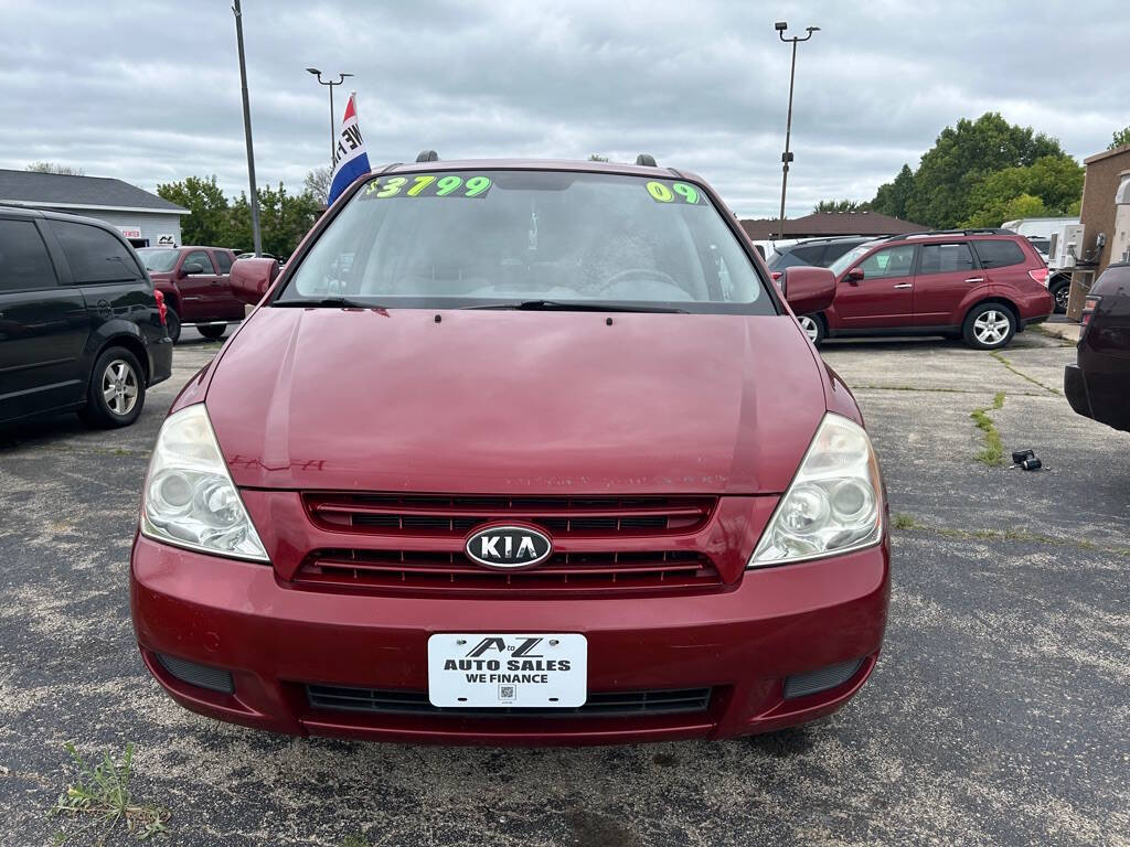 2009 Kia Sedona for sale at A to Z Auto Sales LLC in Appleton, WI