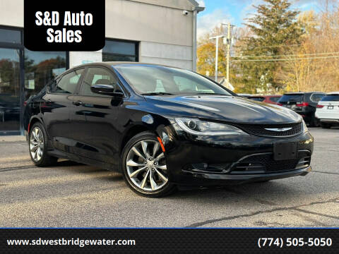 2016 Chrysler 200 for sale at S&D Auto Sales in West Bridgewater MA