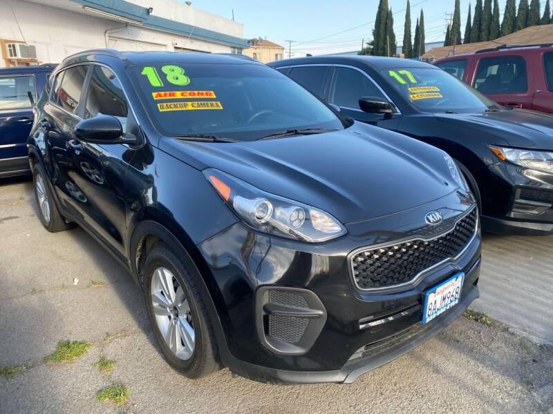2018 Kia Sportage for sale at CAR GENERATION CENTER, INC. in Los Angeles CA