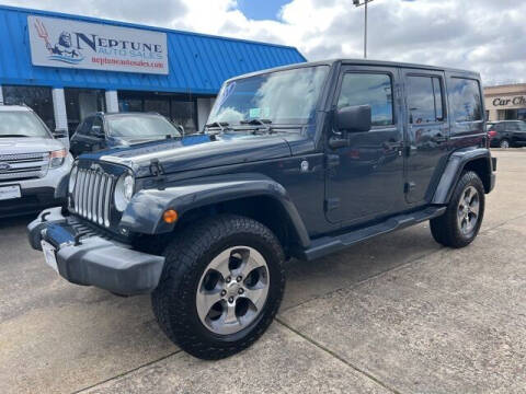 2017 Jeep Wrangler Unlimited for sale at Neptune Auto Sales in Virginia Beach VA