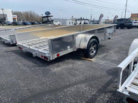 2023 Trophy Aluminum Utility Trailer for sale at DOOR PENINSULA SALES & STORAGE LTD in Sturgeon Bay WI