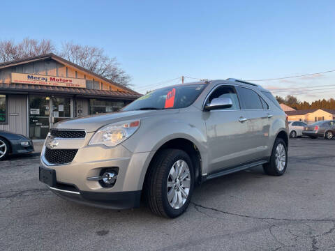 2010 Chevrolet Equinox for sale at Meraj Motors in Osceola IN