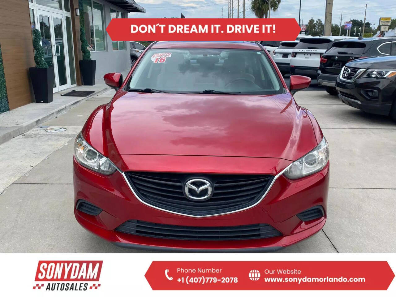 2016 Mazda Mazda6 for sale at Sonydam Auto Sales Orlando in Orlando, FL