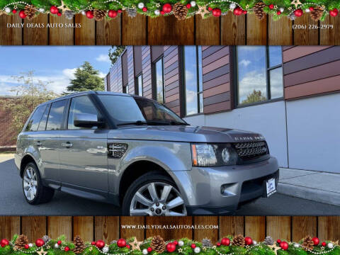 2013 Land Rover Range Rover Sport for sale at DAILY DEALS AUTO SALES in Seattle WA