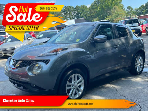 2015 Nissan JUKE for sale at Cherokee Auto Sales in Acworth GA