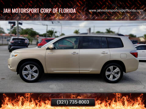 2008 Toyota Highlander for sale at JAH MOTORSPORT CORP OF FLORIDA in Cocoa FL