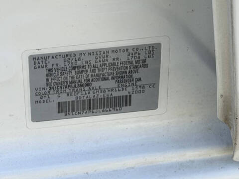 2018 Nissan Versa