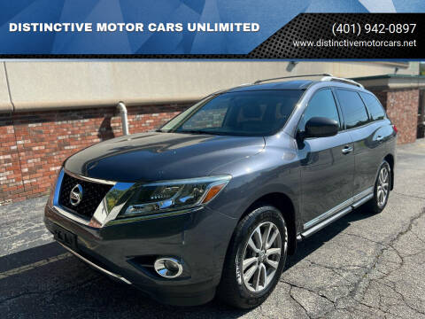 2014 Nissan Pathfinder for sale at DISTINCTIVE MOTOR CARS UNLIMITED in Johnston RI