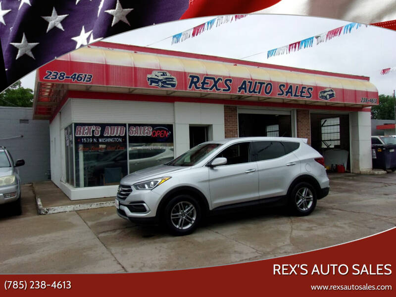 2018 Hyundai Santa Fe Sport for sale at Rex's Auto Sales in Junction City KS
