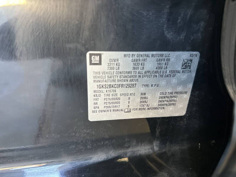 2015 GMC Yukon SLT