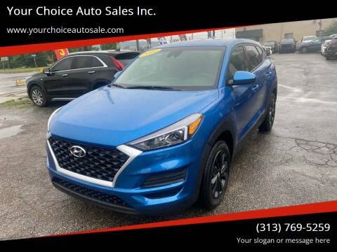 2020 Hyundai Tucson for sale at Your Choice Auto Sales Inc. in Dearborn MI