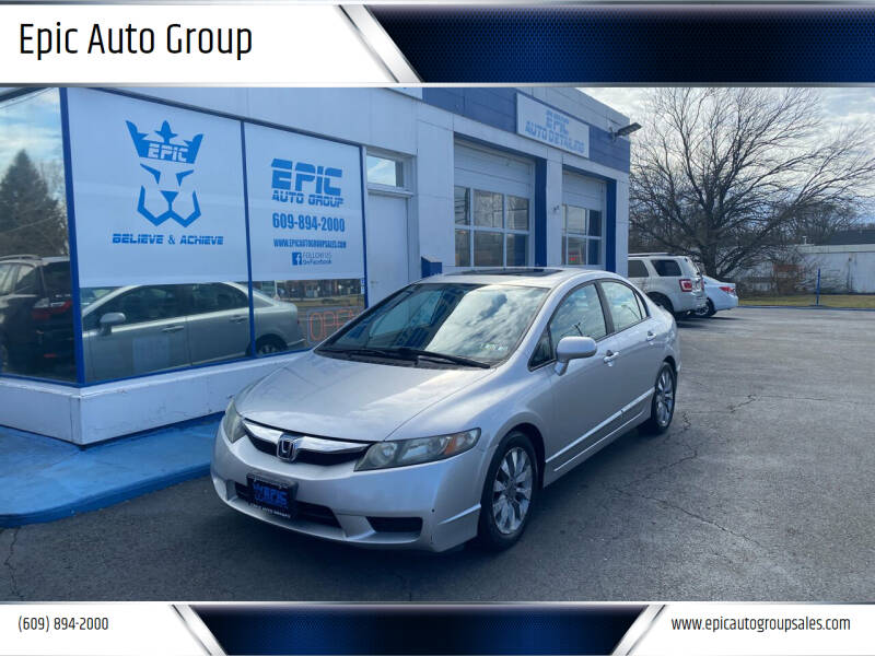 2010 Honda Civic for sale at Epic Auto Group in Pemberton NJ