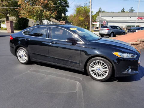 2016 Ford Fusion for sale at R C Motors in Lunenburg MA