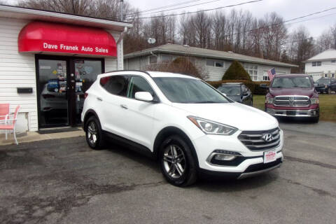 2017 Hyundai Santa Fe Sport for sale at Dave Franek Automotive in Wantage NJ