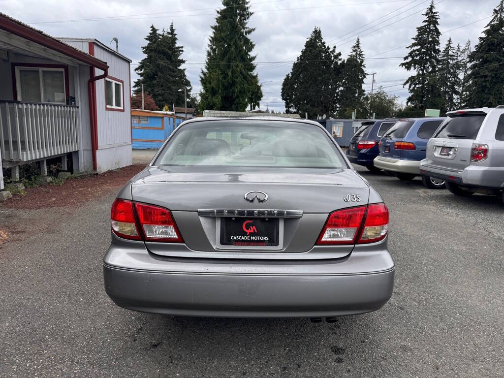 2003 INFINITI I35 for sale at Cascade Motors in Olympia, WA