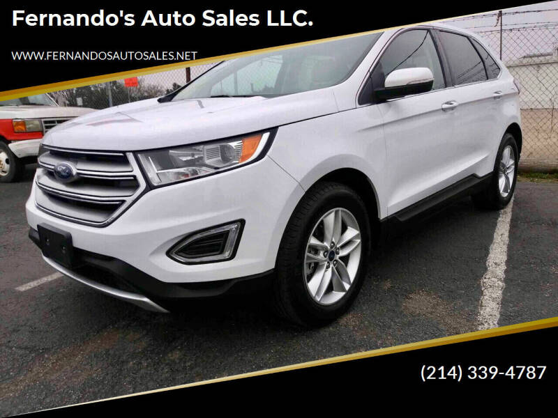 2015 Ford Edge for sale at Fernando's Auto Sales LLC. in Dallas TX