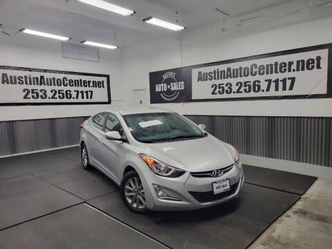 2015 Hyundai Elantra for sale at Austin's Auto Sales in Edgewood WA