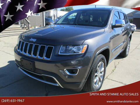 2015 Jeep Grand Cherokee for sale at Smith and Stanke Auto Sales in Sturgis MI