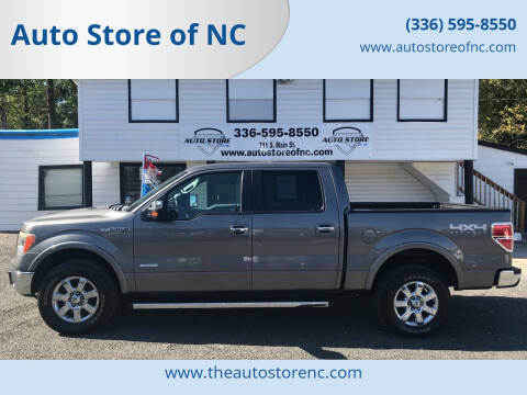 2014 Ford F-150 for sale at Auto Store of NC in Walnut Cove NC