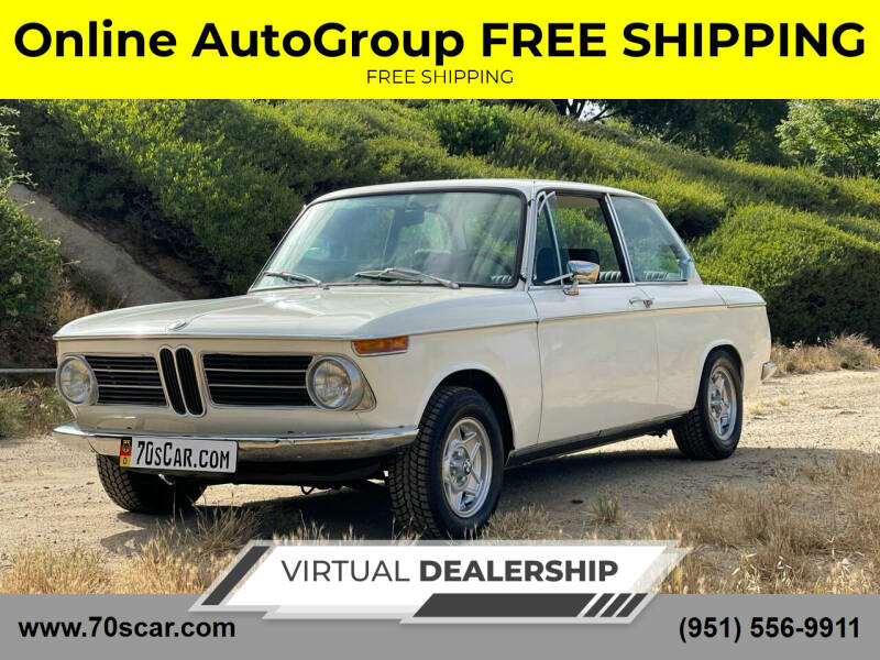 1971 BMW 2002 for sale at Online AutoGroup FREE SHIPPING in Riverside CA