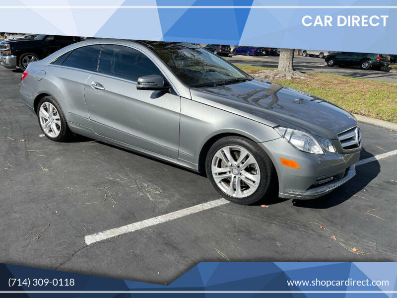 2011 Mercedes-Benz E-Class for sale at Car Direct in Orange CA