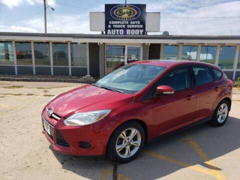 2013 Ford Focus for sale at BERG AUTO MALL & TRUCKING INC in Beresford SD