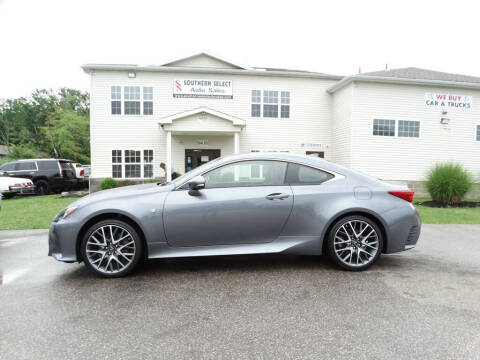 2017 Lexus RC 300 for sale at SOUTHERN SELECT AUTO SALES in Medina OH